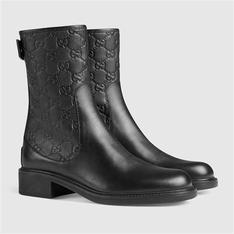 gucci style ankle boots|gucci ankle boots women.